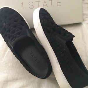 1 state delphin knit loafers